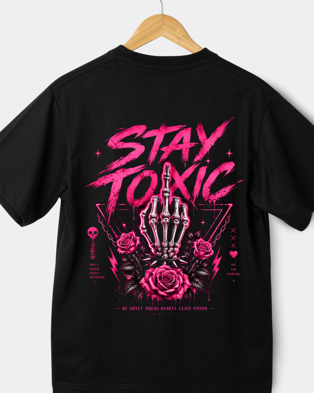 Pre sale. Exclusive "Stay Toxic" tee by Julia Rose