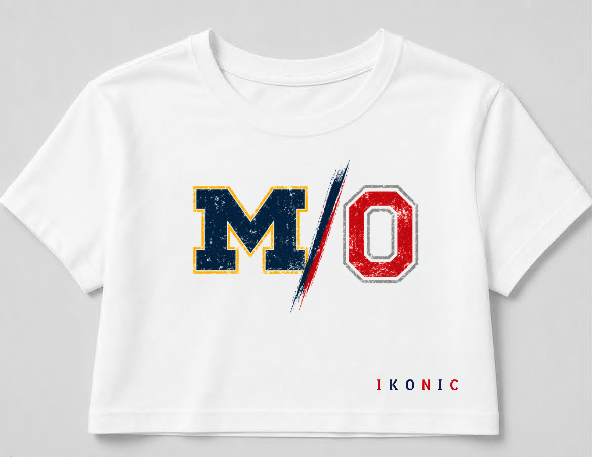 Ikonic Wear Sports teams cropped Tee