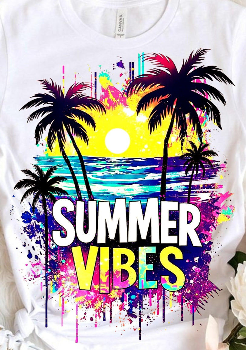 Tropical Summer Vibes Tee