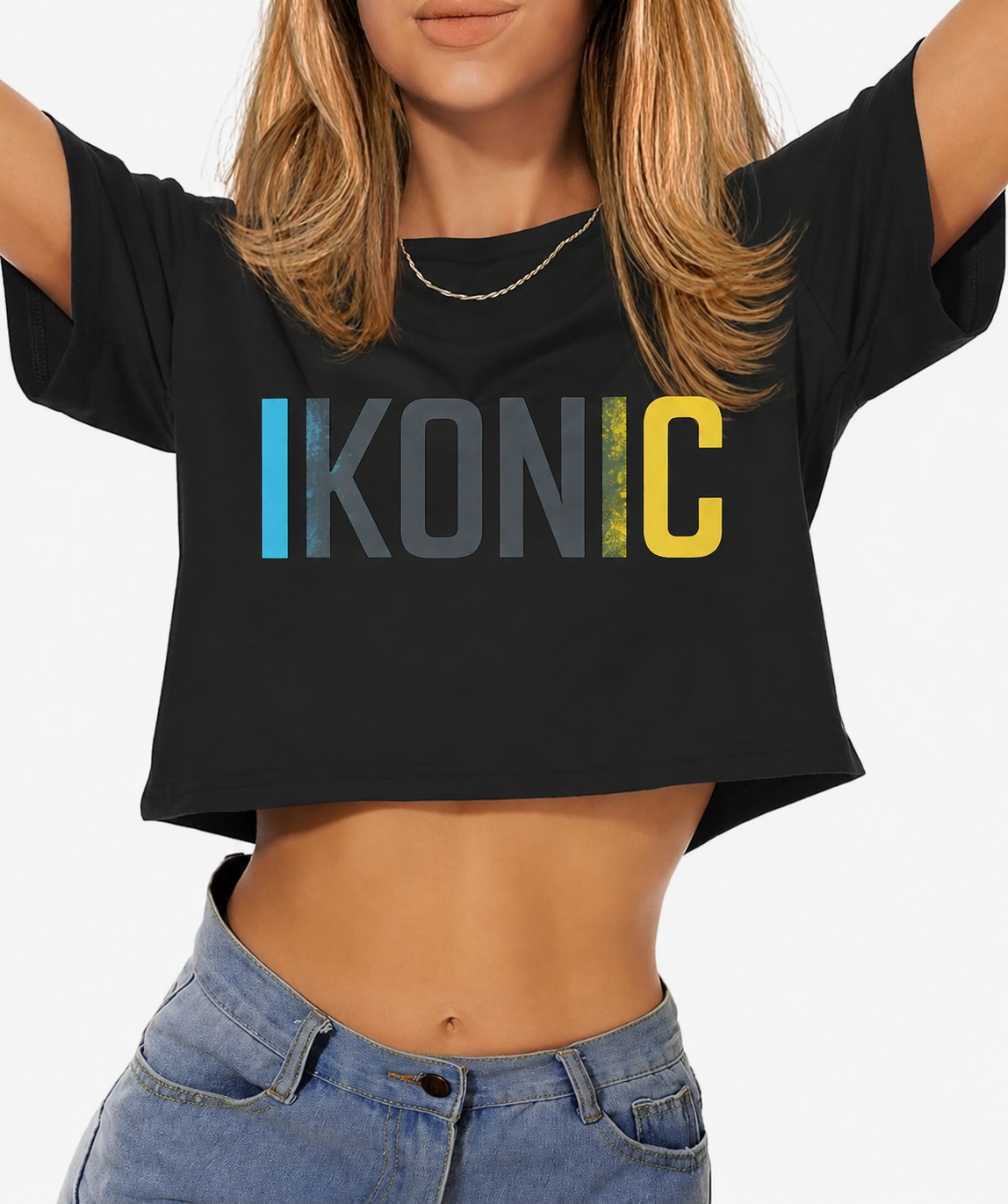 Ikonic Wear cropped Tee